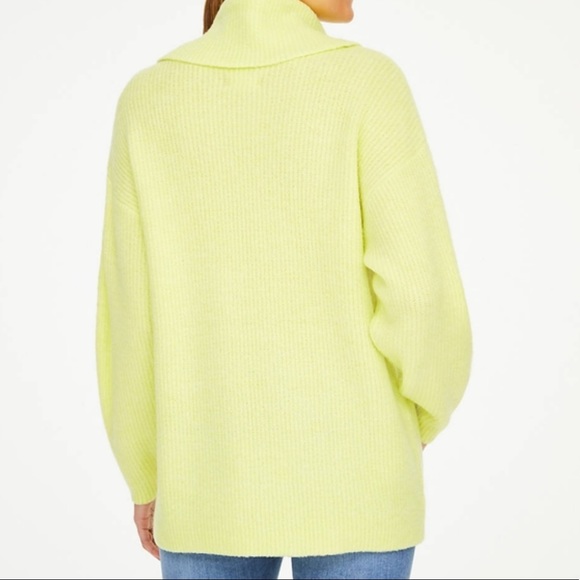 Loft Neon Cowl Neck Sweater - Picture 3 of 3